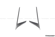 Load image into Gallery viewer, 2020-UP Maserati MC20 NVT Style Dry Carbon Fiber Quarter Panel Side Vent Scoops