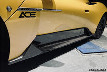 Load image into Gallery viewer, 2020-UP Maserati MC20 OE Dry Carbon Fiber Side Skirts