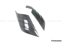 Load image into Gallery viewer, 2020-UP Maserati MC20 SVD Style Dry Carbon Fiber Front Fender Patch