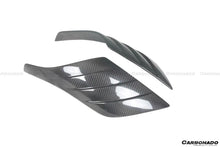 Load image into Gallery viewer, 2020-UP Maserati MC20 SVD Style Dry Carbon Fiber Front Fender Patch