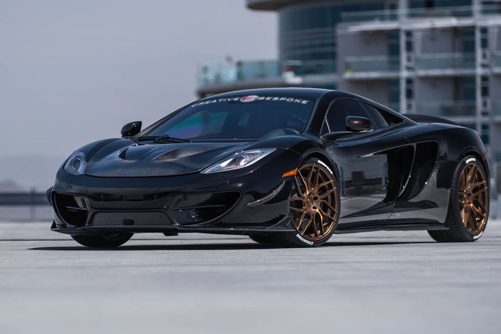 2011-2015 McLaren MP4 12C 650S RZS Style Carbon Fiber Side Skirts