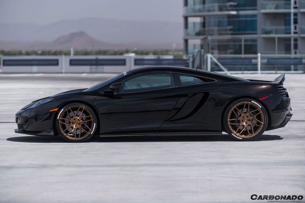 2011-2015 McLaren MP4 12C 650S RZS Style Carbon Fiber Side Skirts
