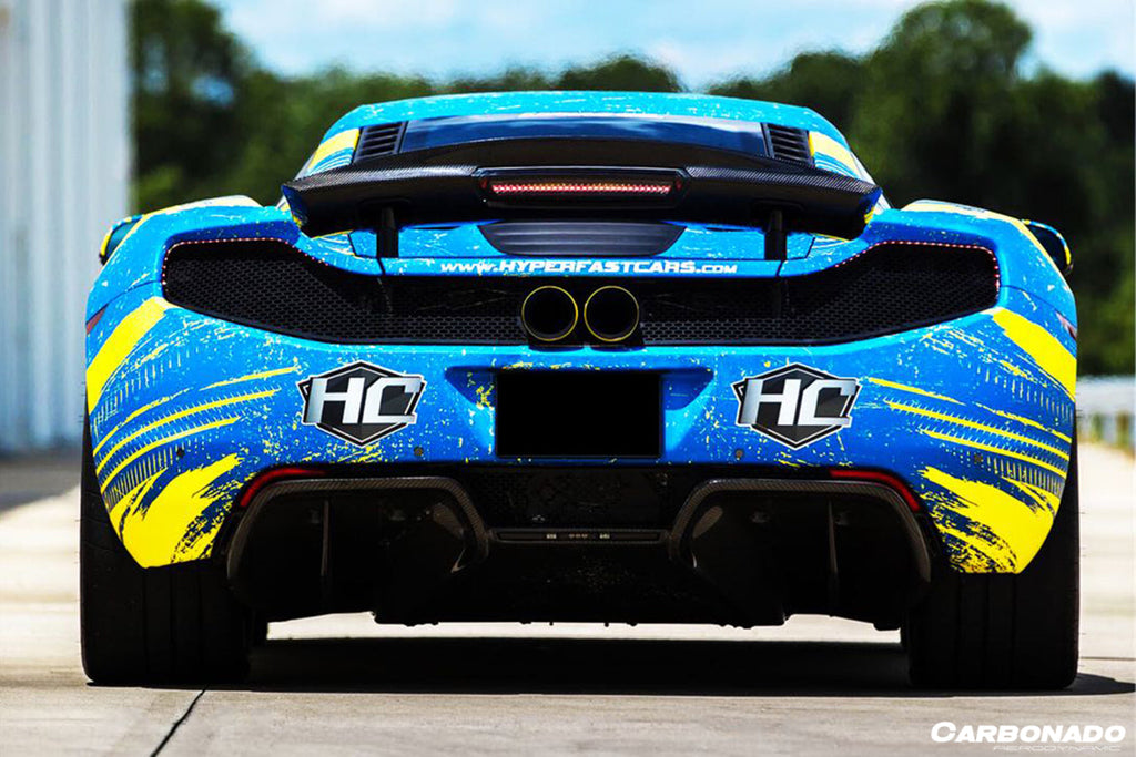 2011-2017 McLaren 650s & 12C BKSS Style Trunk Spoiler