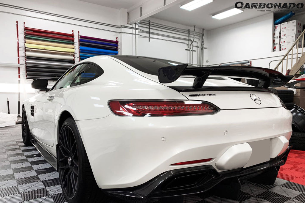 2015-2020 Mercedes Benz AMG GT GTS GTC RZS Style Carbon Fiber Side Skirts