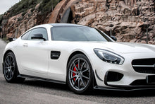Load image into Gallery viewer, 2015-2017 Mercedes Benz AMG GT GTS RS Style Carbon Fiber Front Canards