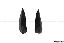 Load image into Gallery viewer, 2015-2017 Mercedes Benz AMG GT GTS RS Style Carbon Fiber Front Canards