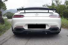Load image into Gallery viewer, 2015-2017 Mercedes Benz AMG GT GTS RZS Carbon Fiber Rear Diffuser