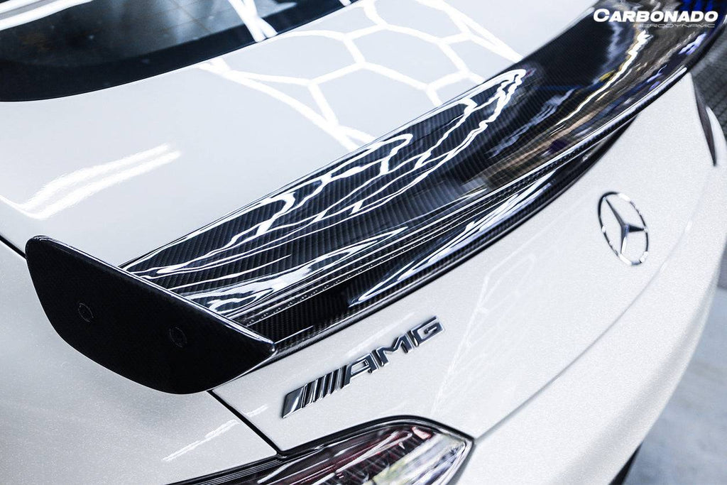 2015-2020 Mercedes Benz AMG GT/GTS/GTC RZS Style Carbon Fiber Trunk Spoiler - Carbonado Aero