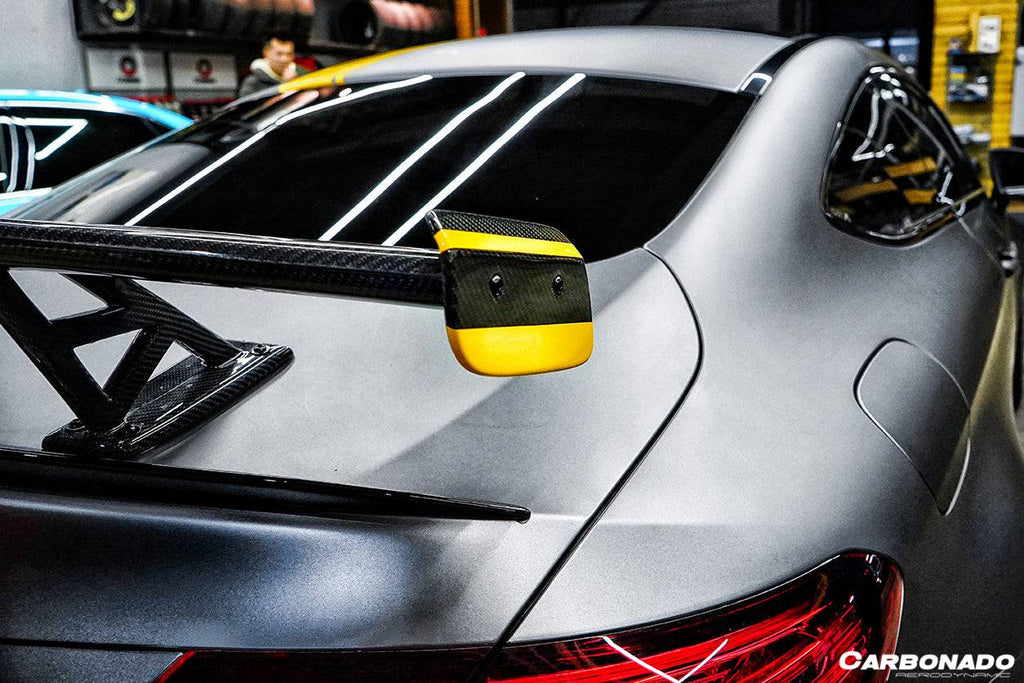 2015-2021 Mercedes Benz C-Class W205 Coupe PD Style Trunk Spoiler - Carbonado
