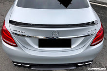 Load image into Gallery viewer, 2015-2021 Mercedes Benz C-Class W205 Sedan PS Style Trunk Spoiler - Carbonado Aero