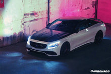 Load image into Gallery viewer, 2014-2017 Mercedes Benz C217 S63/S65 AMG Coupe Carbon Fiber Hood - Carbonado