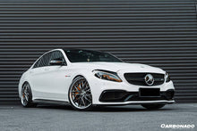 Load image into Gallery viewer, 2015-2021 Mercedes Benz W205 C63/S AMG Sedan BKSS Style Carbon Fiber Front Lip - Carbonado