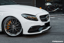Load image into Gallery viewer, 2015-2021 Mercedes Benz W205 C63/S AMG Sedan BKSS Style Carbon Fiber Front Lip - Carbonado Aero