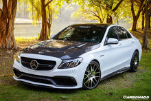 Load image into Gallery viewer, 2015-2021 Mercedes Benz W205 C63/S AMG Sedan BKSS Style Carbon Fiber Front Lip - Carbonado Aero