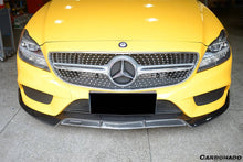 Load image into Gallery viewer, 2014-2017 Mercedes Benz CLS Class W218 Sport BRS Style Front Lip (Not Fit AMG) - Carbonado