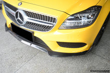 Load image into Gallery viewer, 2014-2017 Mercedes Benz CLS Class W218 Sport BRS Style Front Lip (Not Fit AMG) - Carbonado Aero