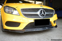 Load image into Gallery viewer, 2014-2017 Mercedes Benz CLS Class W218 Sport BRS Style Front Lip (Not Fit AMG) - Carbonado Aero