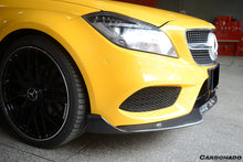 Load image into Gallery viewer, 2014-2017 Mercedes Benz CLS Class W218 Sport BRS Style Front Lip (Not Fit AMG) - Carbonado Aero