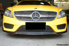 Load image into Gallery viewer, 2014-2017 Mercedes Benz CLS Class W218 Sport BRS Style Front Lip (Not Fit AMG) - Carbonado Aero
