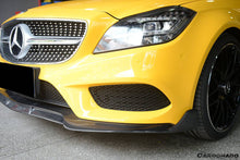 Load image into Gallery viewer, 2014-2017 Mercedes Benz CLS Class W218 Sport BRS Style Front Lip (Not Fit AMG) - Carbonado Aero