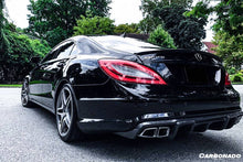 Load image into Gallery viewer, 2011-2015 Mercedes Benz CLS350 CLS63 AMG W218 RT Style Rear Diffuser - Carbonado Aero