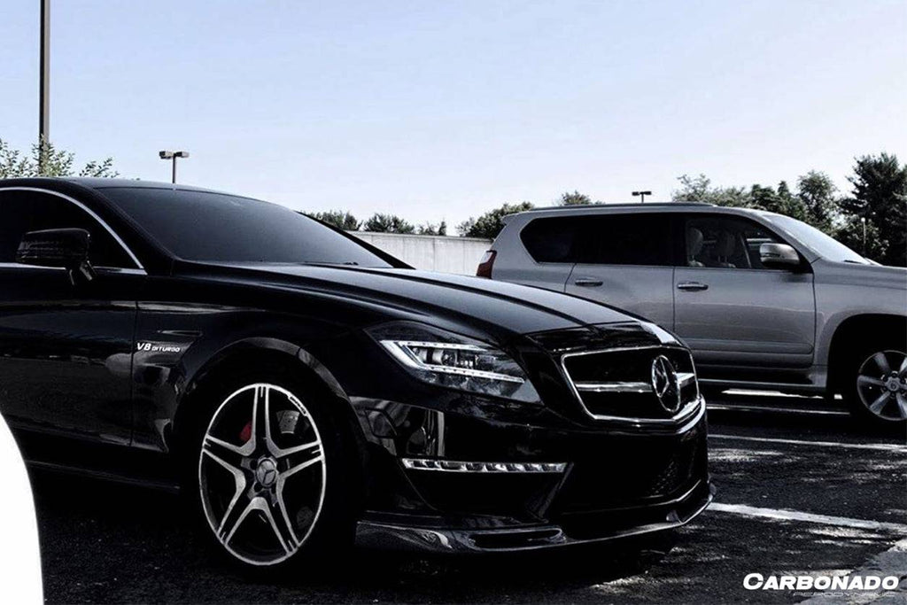 2011-2015 Mercedes Benz CLS63 AMG W218 VS Style Front Lip - Carbonado Aero