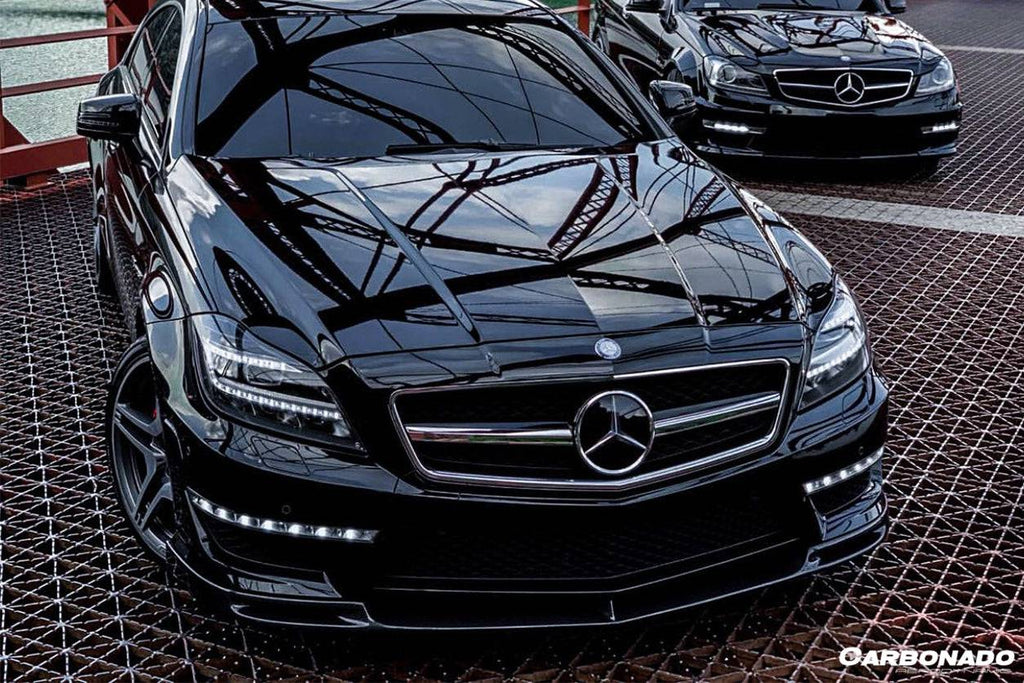2011-2015 Mercedes Benz CLS63 AMG W218 VS Style Front Lip - Carbonado Aero
