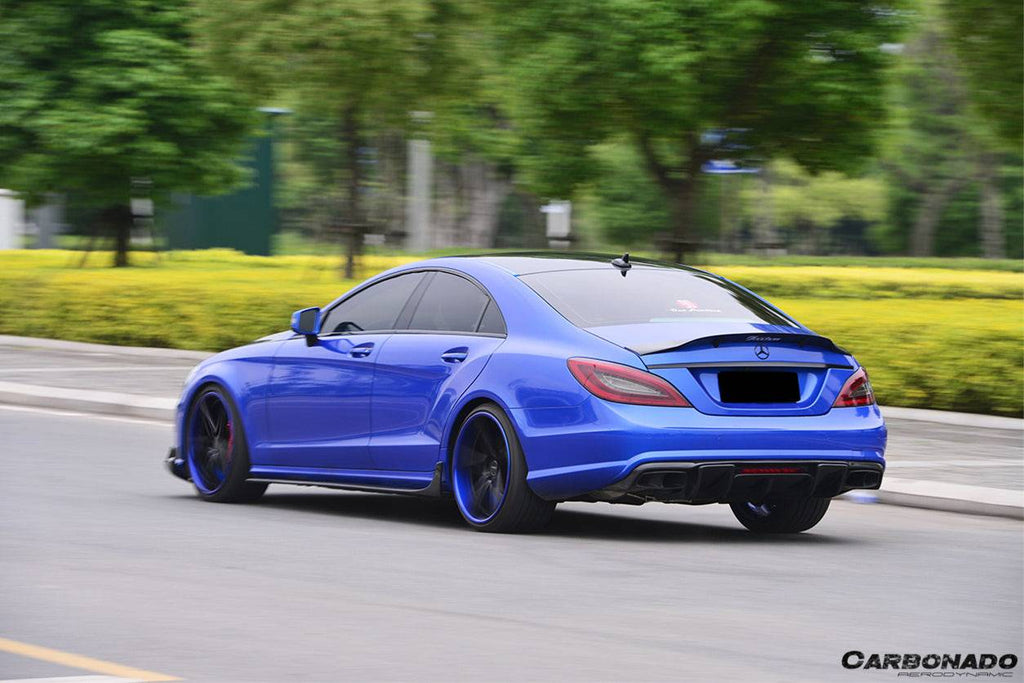 2011-2018 Mercedes Benz CLS CLS63 AMG W218 RT Style Trunk Spoiler - Carbonado Aero