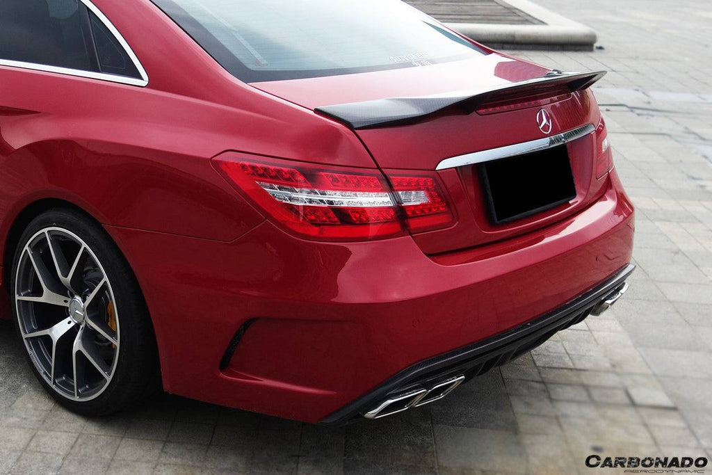 2010-2016 Mercedes Benz E Class W207 Coupe RT Style Trunk Spoiler - Carbonado Aero