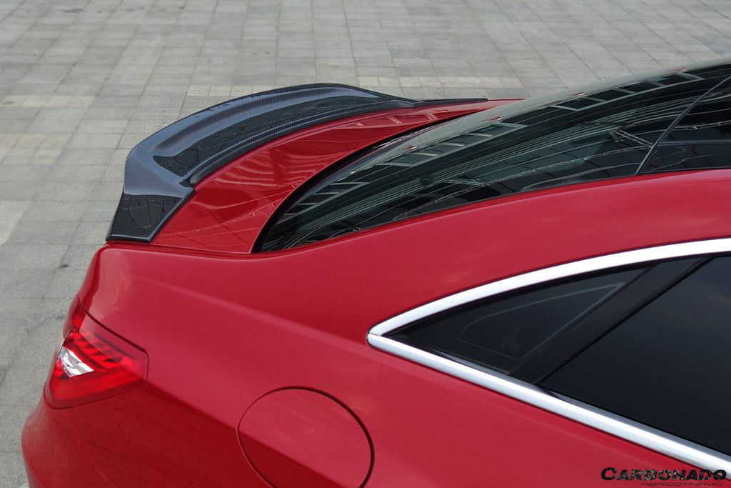 2010-2016 Mercedes Benz E Class W207 Coupe RT Style Trunk Spoiler - Carbonado Aero