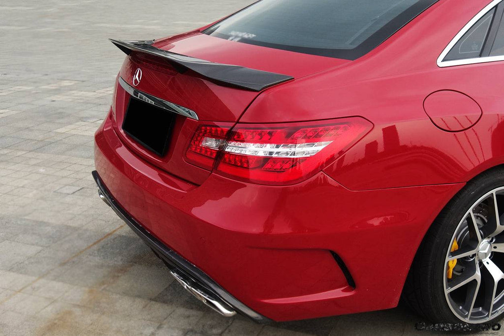 2010-2016 Mercedes Benz E Class W207 Coupe RT Style Trunk Spoiler - Carbonado Aero