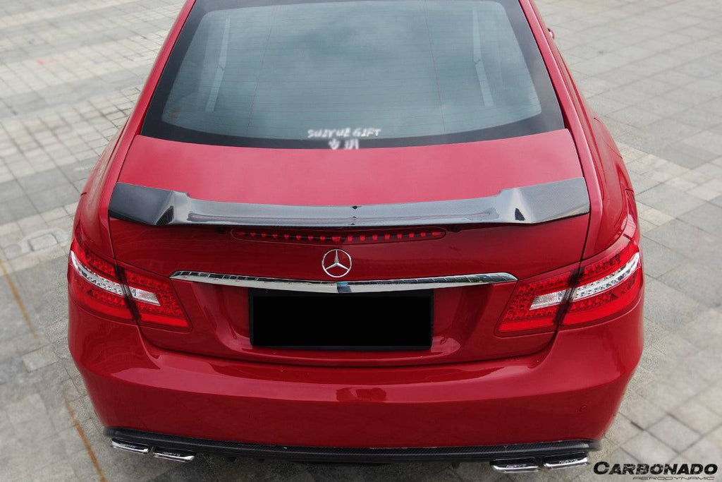 2010-2016 Mercedes Benz E Class W207 Coupe RT Style Trunk Spoiler - Carbonado Aero