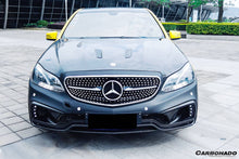 Load image into Gallery viewer, 2014-2016 Mercedes Benz E Class W212 WD Style Front Bumper w/led - Carbonado Aero
