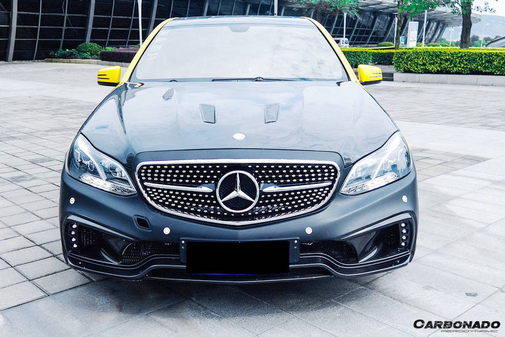 2014-2016 Mercedes Benz E Class W212 WD Style Full Body Kit - Carbonado