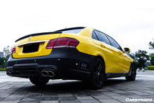 Load image into Gallery viewer, 2014-2016 Mercedes Benz E Class W212 WD Style Rear Bumper - Carbonado Aero