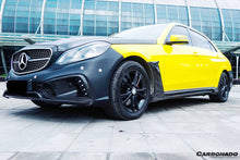 Load image into Gallery viewer, 2014-2016 Mercedes Benz E Class W212 WD Style Front Bumper w/led - Carbonado Aero