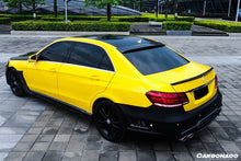Load image into Gallery viewer, 2014-2016 Mercedes Benz E Class W212 WD Style Rear Bumper - Carbonado