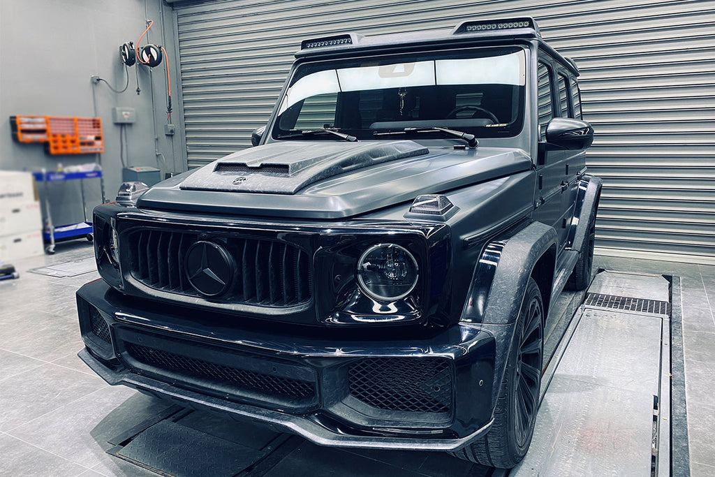 2019-2025 Mercedes Benz G-Class W464 W465 G-Wagon BR Style Front Roof Spoiler
