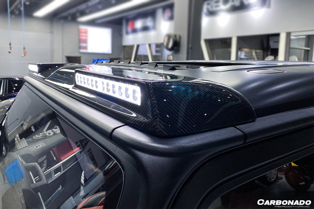 2019-2025 Mercedes Benz G-Class W464 W465 G-Wagon BR Style Front Roof Spoiler
