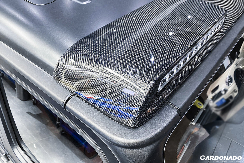 2019-2025 Mercedes Benz G-Class W464 W465 G-Wagon BR Style Front Roof Spoiler