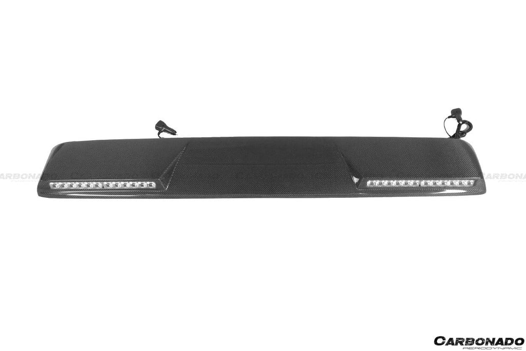 2019-2021 Mercedes Benz G-Class W464 G-Wagen BR Style Front Roof Spoiler - Carbonado Aero