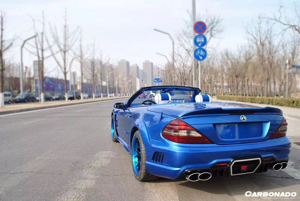 2008-2012 Mercedes Benz R230 SL-Class WD Style Trunk Spoiler - Carbonado Aero