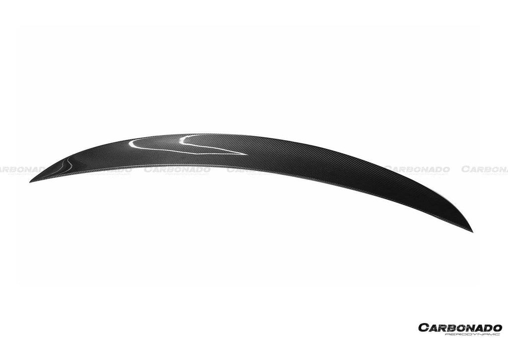2014-2020 Mercedes Benz S63 AMG W222 Sedan MSY Style Carbon Fiber Trunk Spoiler - Carbonado Aero