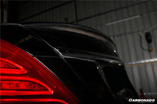 Load image into Gallery viewer, 2014-2020 Mercedes Benz S63 AMG W222 Sedan MSY Style Carbon Fiber Trunk Spoiler - Carbonado Aero