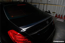 Load image into Gallery viewer, 2014-2020 Mercedes Benz S63 AMG W222 Sedan MSY Style Carbon Fiber Trunk Spoiler - Carbonado Aero