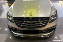 Load image into Gallery viewer, 2017-2020 Mercedes Benz S63 W222 Sedan MSY Style Front Lip