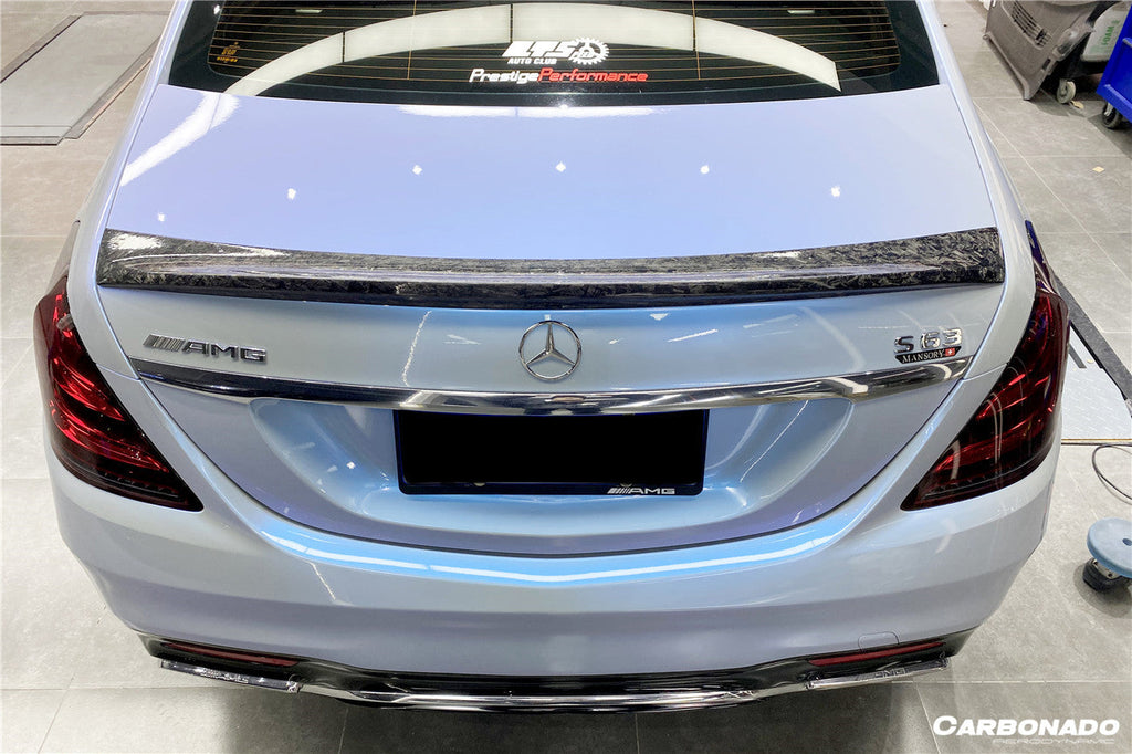 2014-2020 Mercedes Benz S63 W222 Sedan MSY Style Trunk Spoiler
