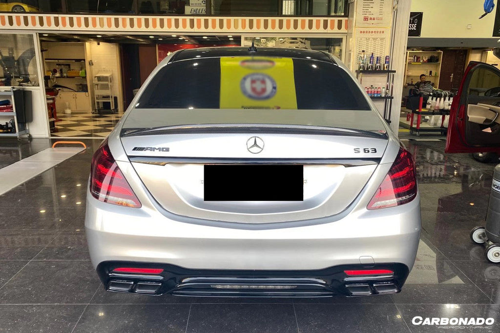 2014-2020 Mercedes Benz S63 W222 Sedan MSY Style Trunk Trims