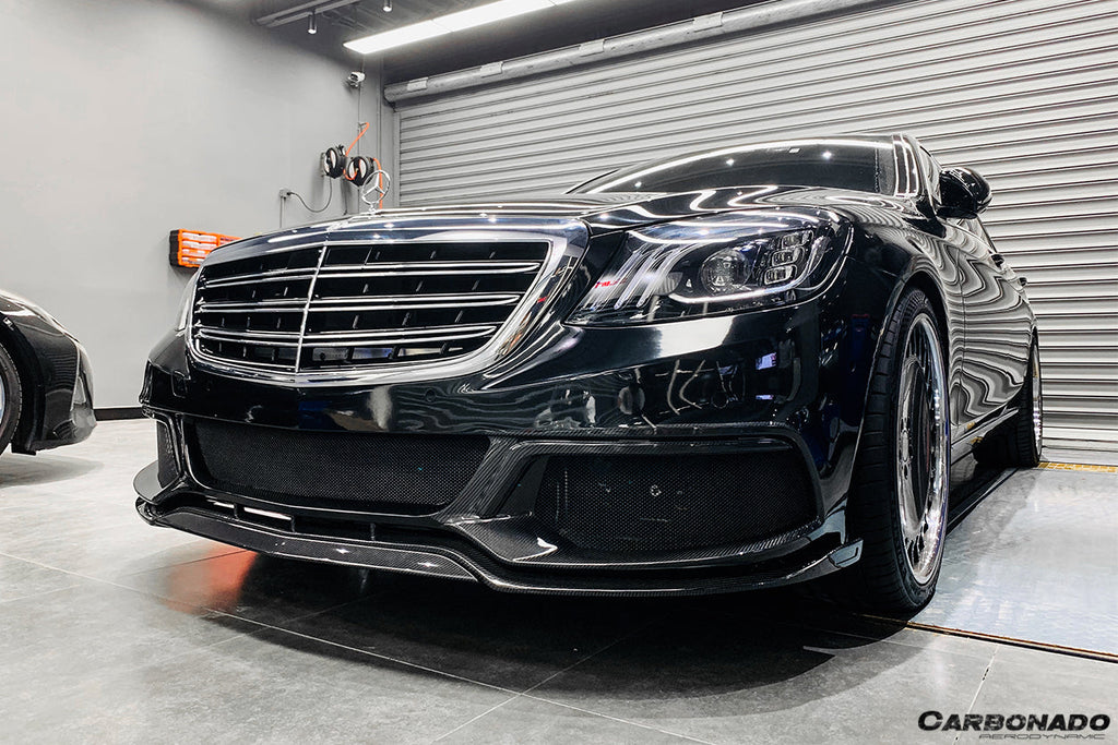 2017-2020 Mercedes Benz W222 Sedan BRS-2019 Style Front Bumper
