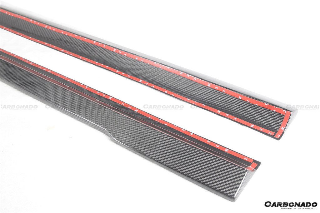 2021-UP Mercedes Benz S Class W223 Sedan MSY Style Side Skirts Under Board (Long Model)